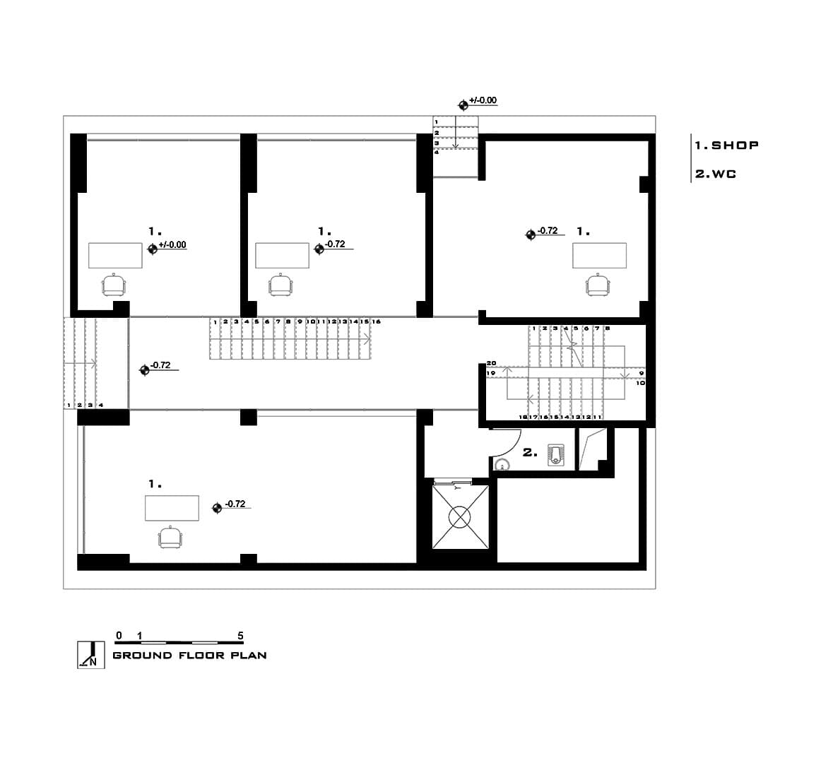 Igan Building / ساختمان ایگان — plans/ground.jpg